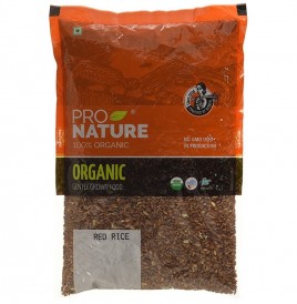 Pro Nature Organic Red Rice   Pack  1 kilogram